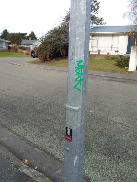 Graffiti, a report photo
