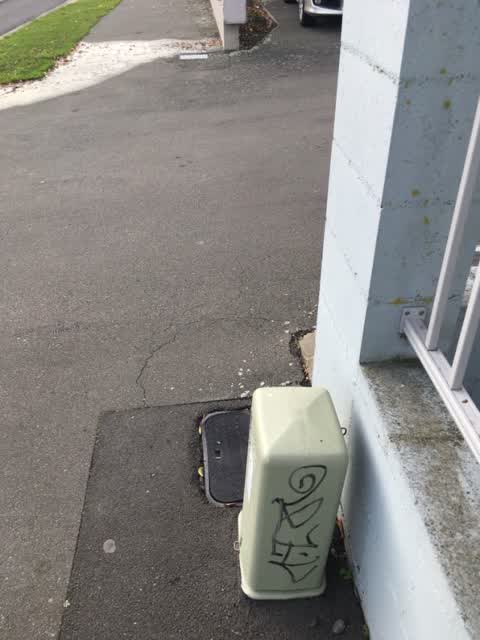 Graffiti, a report photo