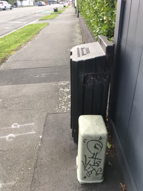 Graffiti, a report photo