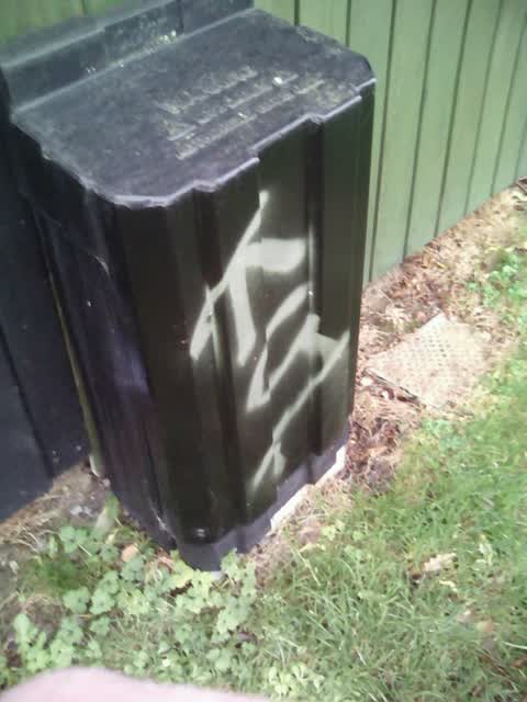 Graffiti, a report photo