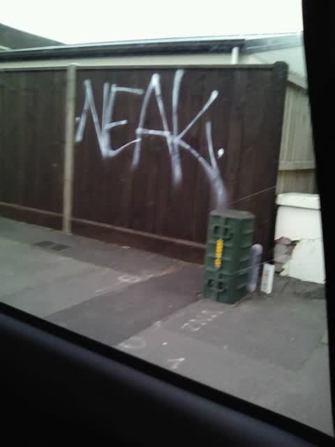 Graffiti, a report photo