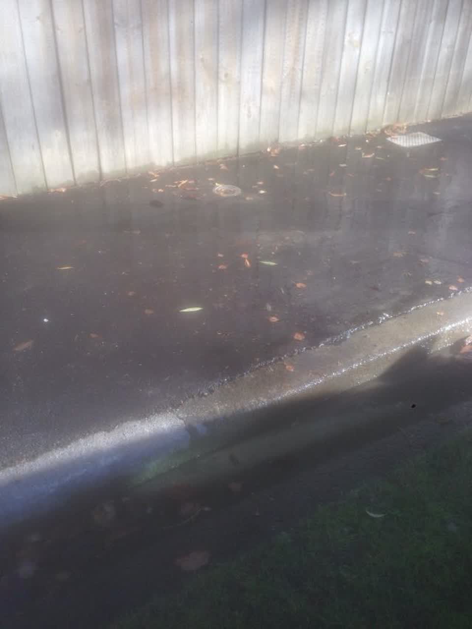 The photograph attached to this water supply report