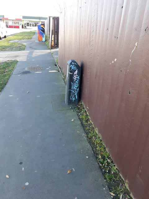 Graffiti, a report photo