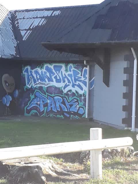 Graffiti, a report photo