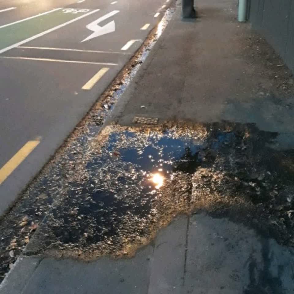 The photograph attached to this water supply report