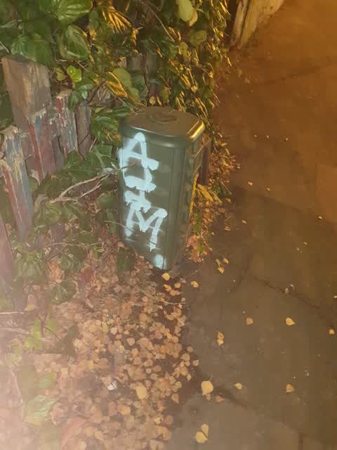 Graffiti — a report photo