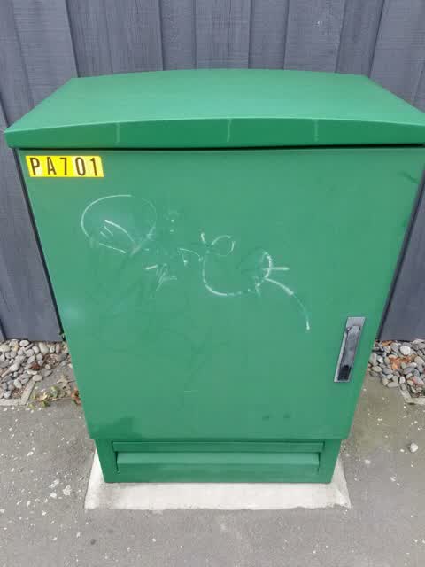 Graffiti, a report photo