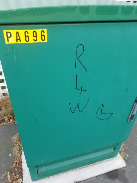 Graffiti, a report photo