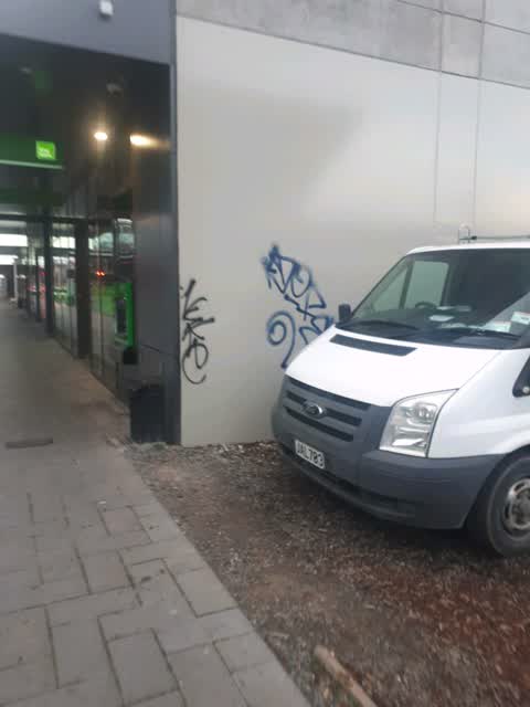Graffiti, a report photo
