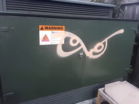 Graffiti, a report photo