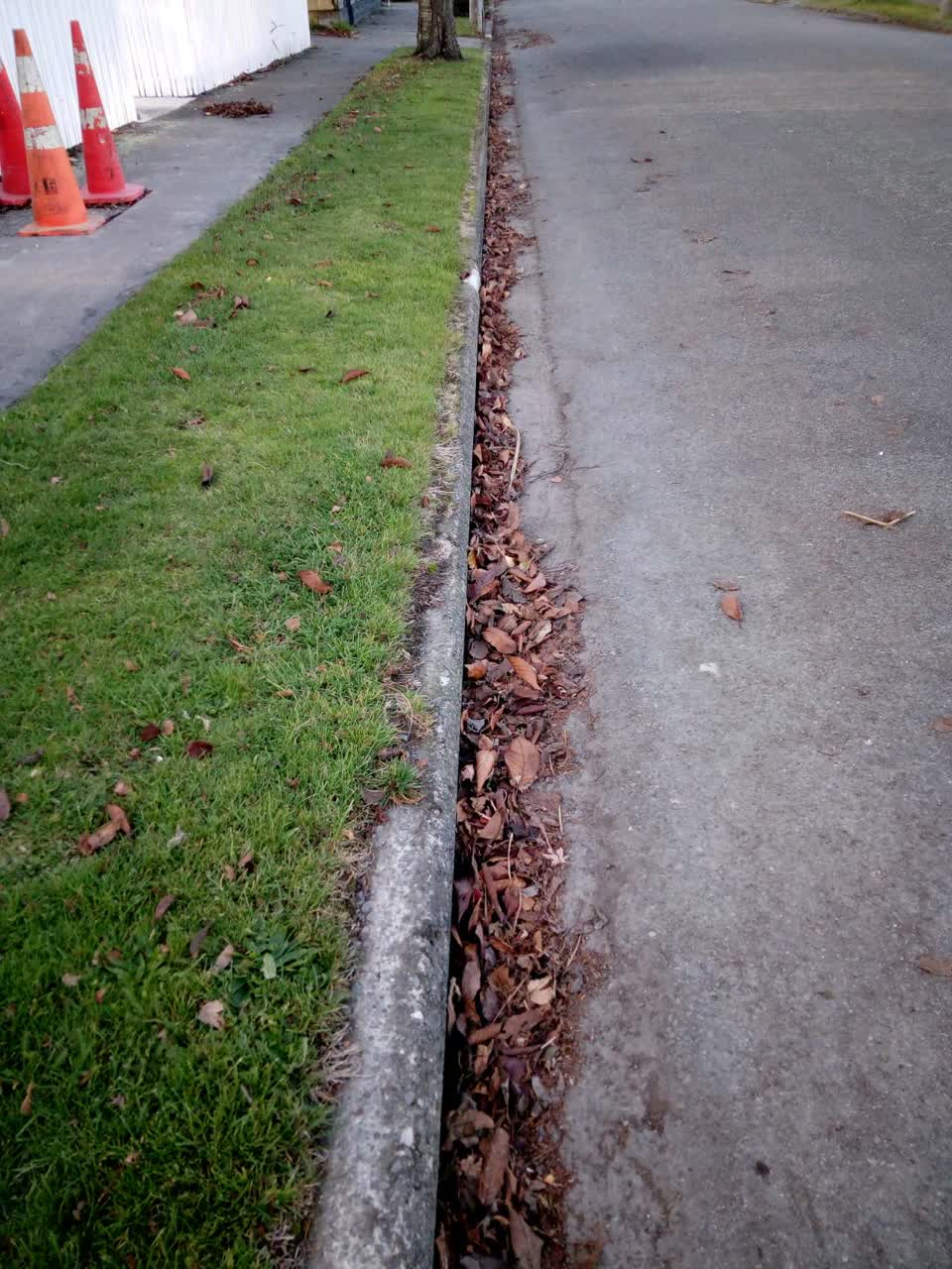 The photograph attached to this wastewater/stormwater report