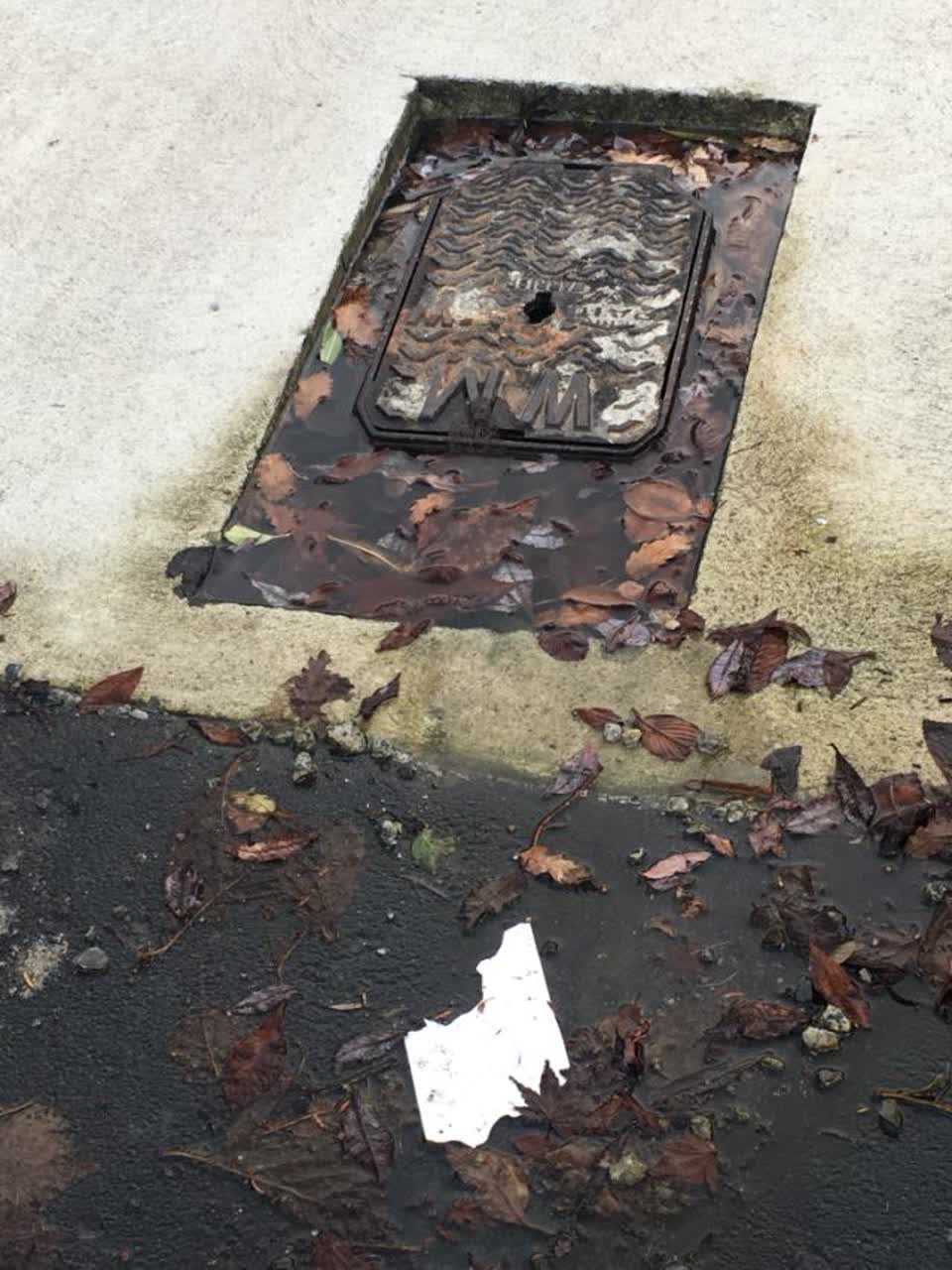 The photograph attached to this water supply report