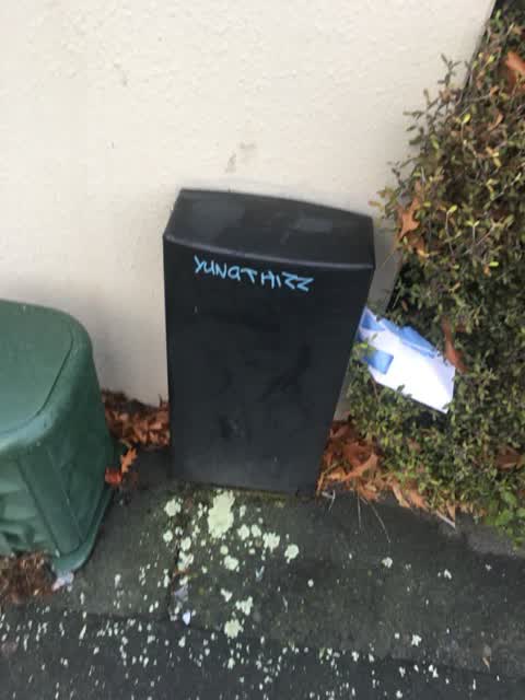 Graffiti, a report photo