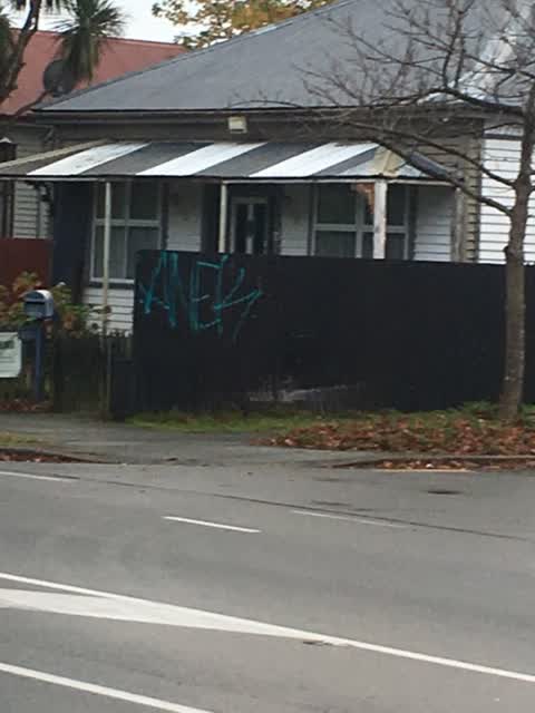 Graffiti, a report photo