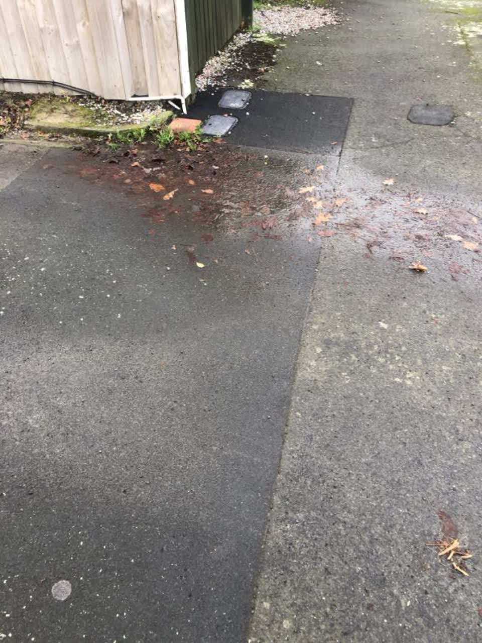 The photograph attached to this water supply report