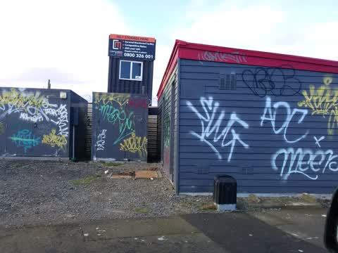 Graffiti, a report photo