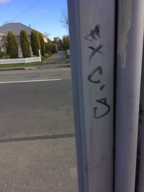 Graffiti, a report photo
