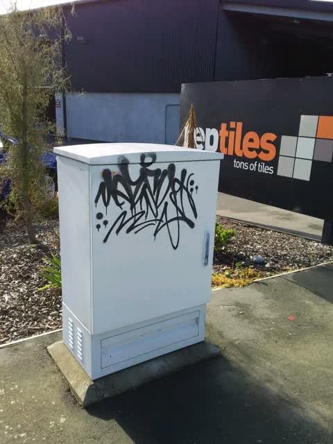Graffiti, a report photo