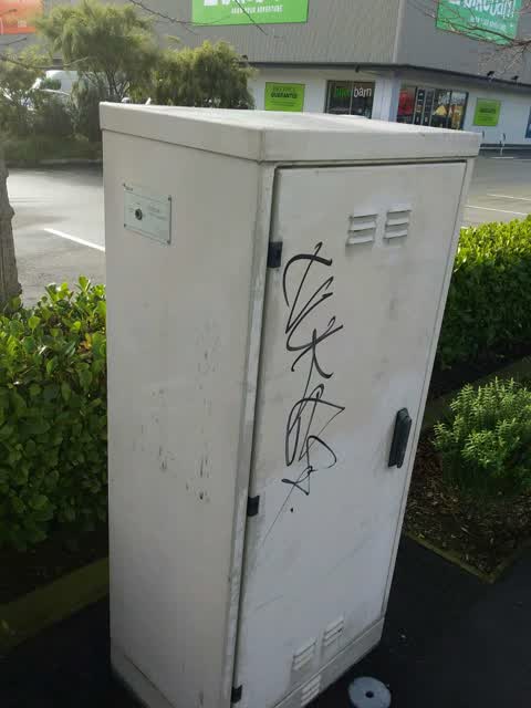 Graffiti, a report photo