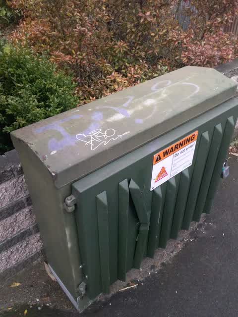 Graffiti, a report photo
