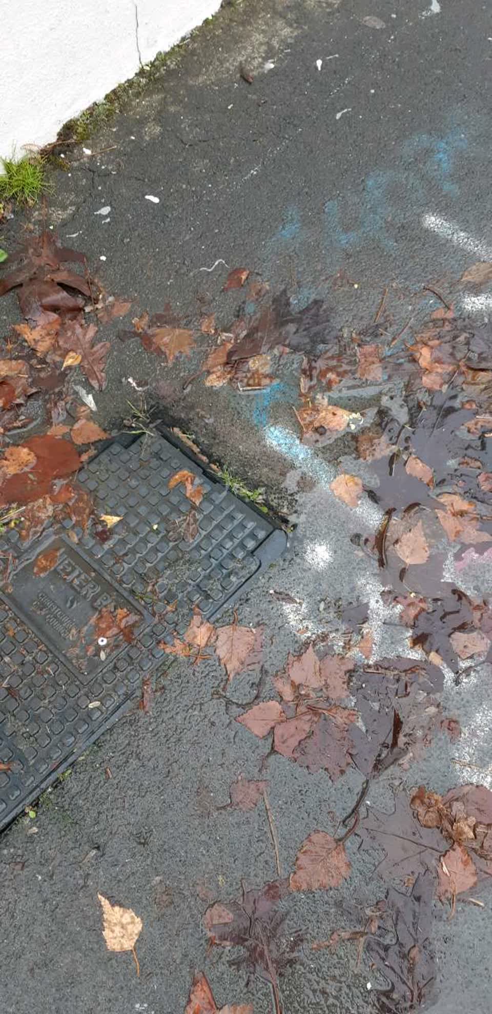 The photograph attached to this water supply report