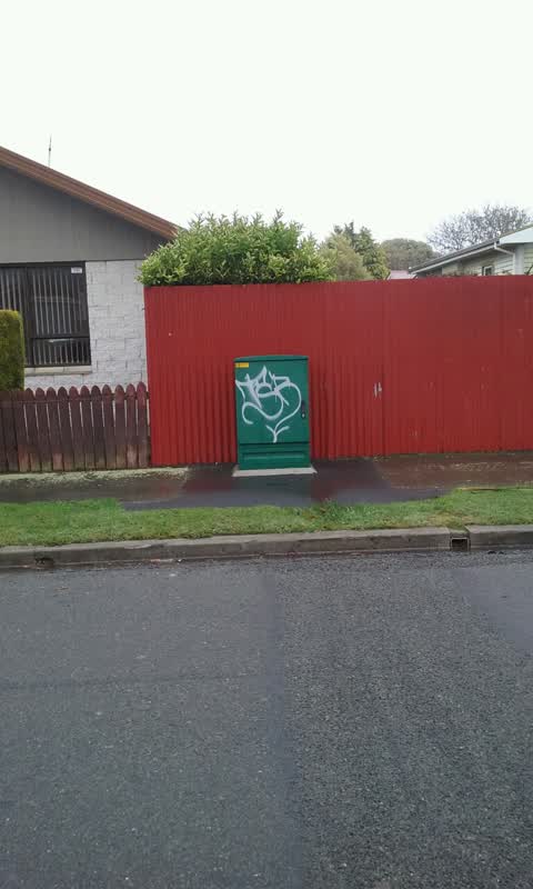 Graffiti, a report photo