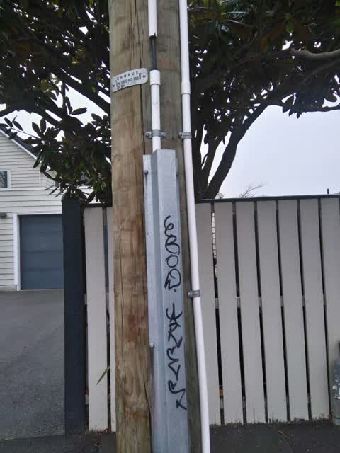 Graffiti, a report photo