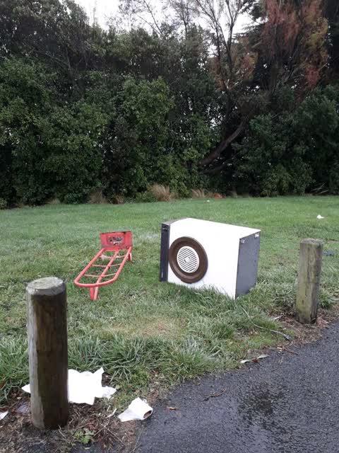 Rubbish/Recycling — a report photo