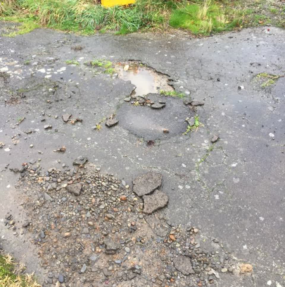 The photograph attached to this water supply report