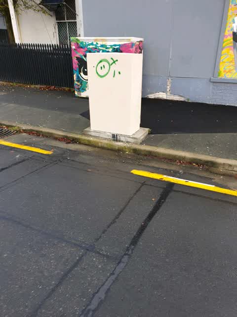 Graffiti, a report photo