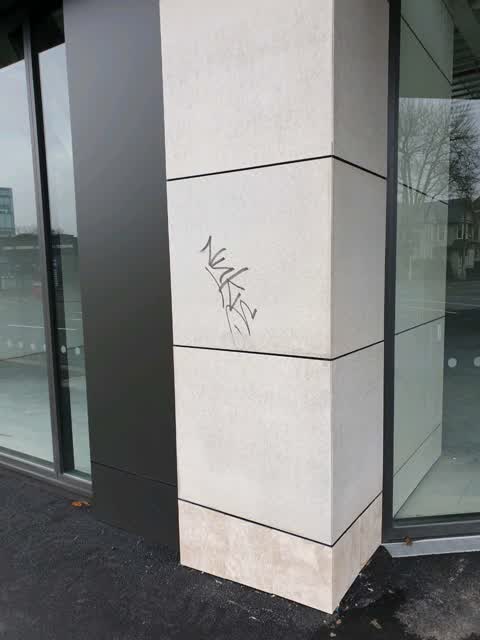 Graffiti, a report photo