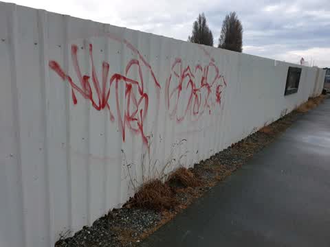 Graffiti, a report photo