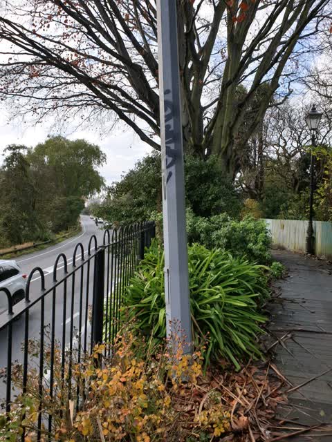 Graffiti, a report photo