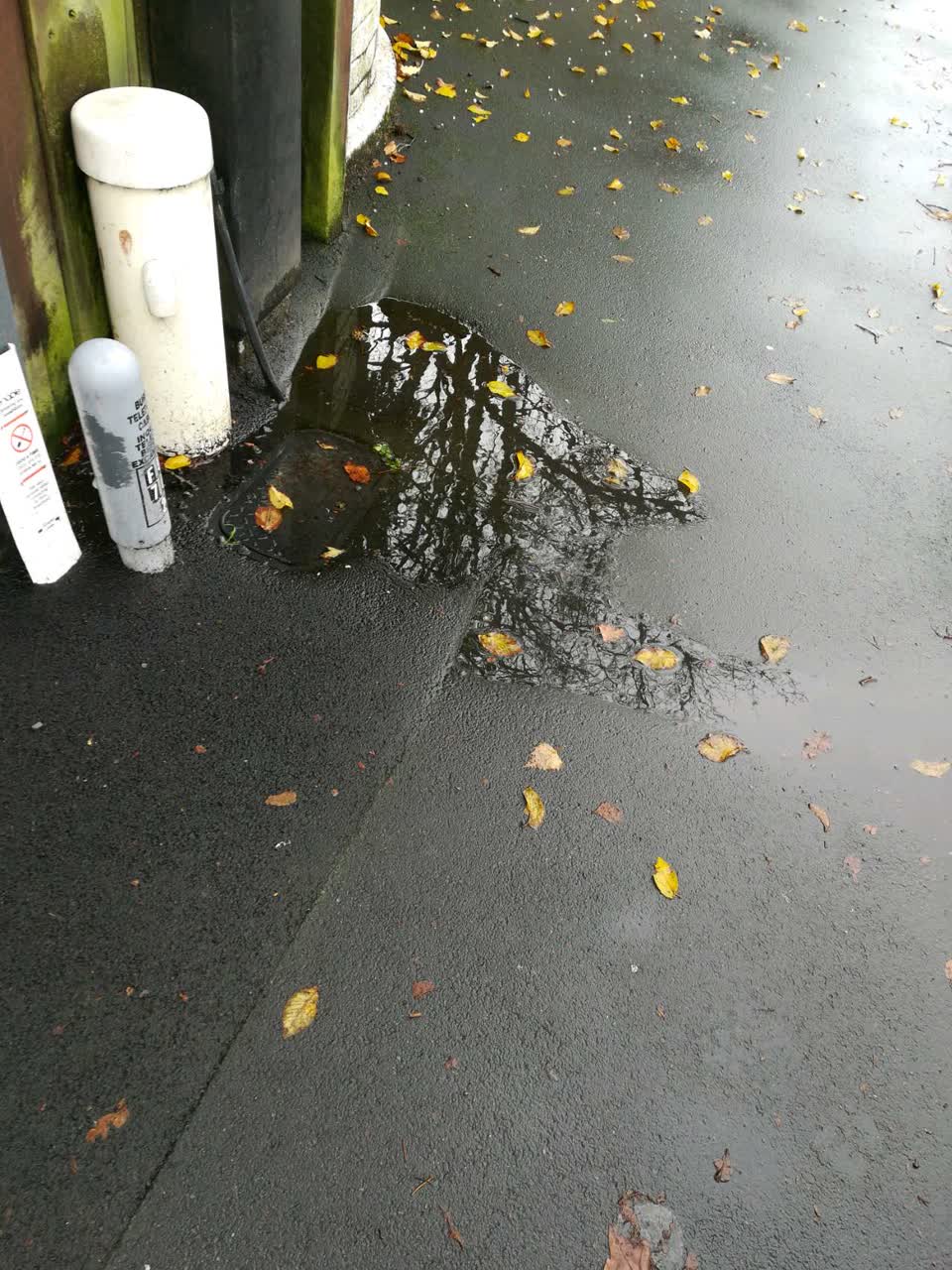 The photograph attached to this water supply report