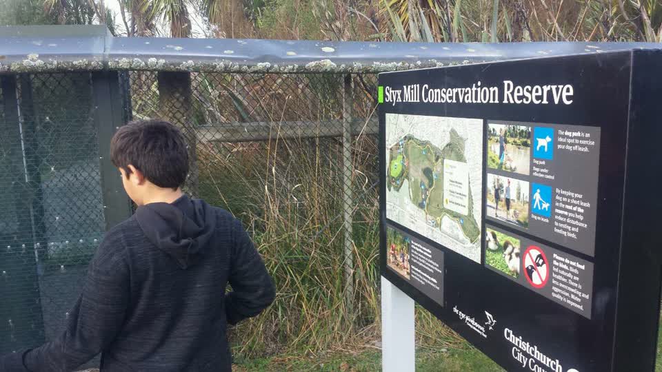 The photograph attached to this parks report