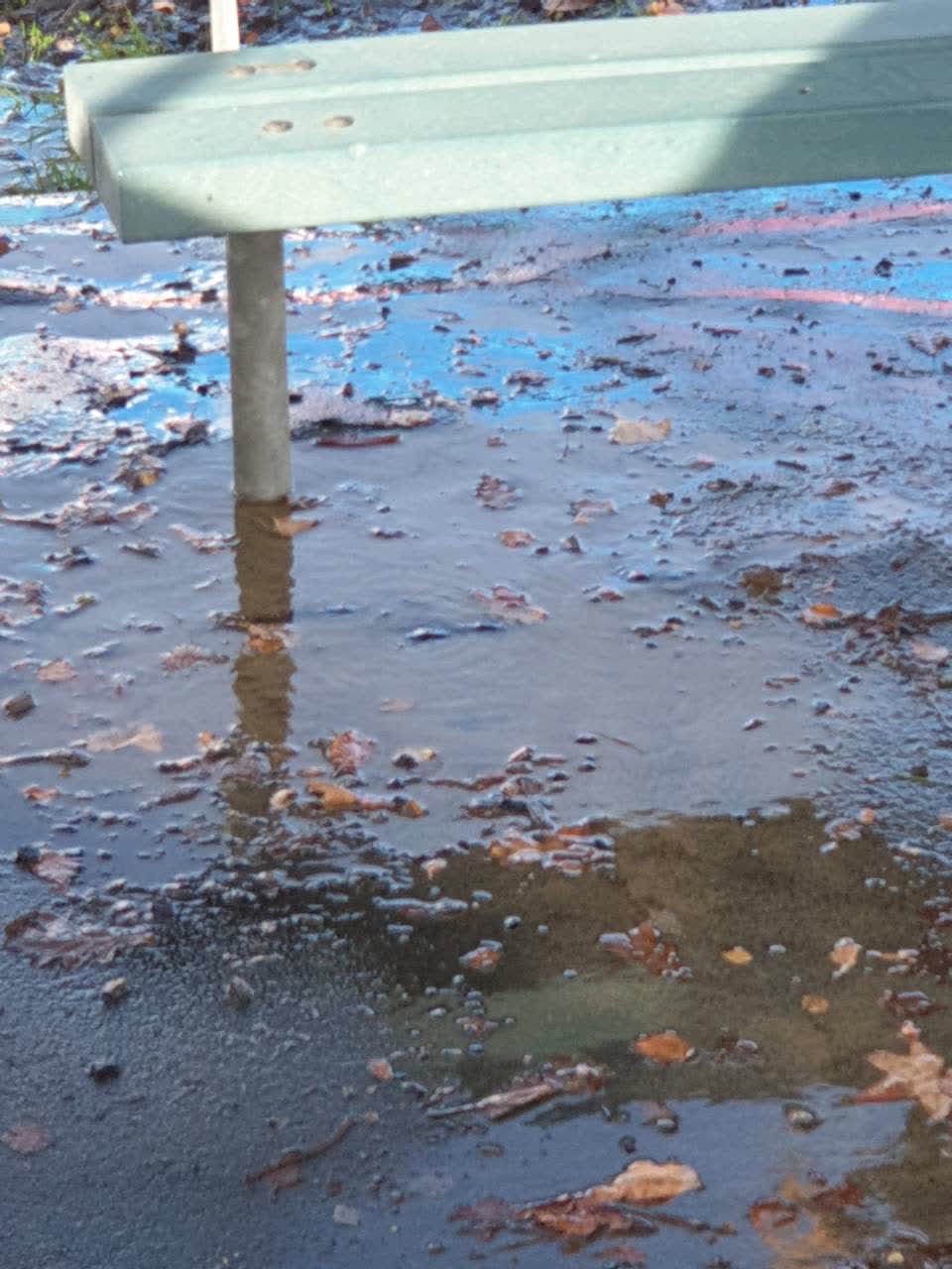The photograph attached to this water supply report