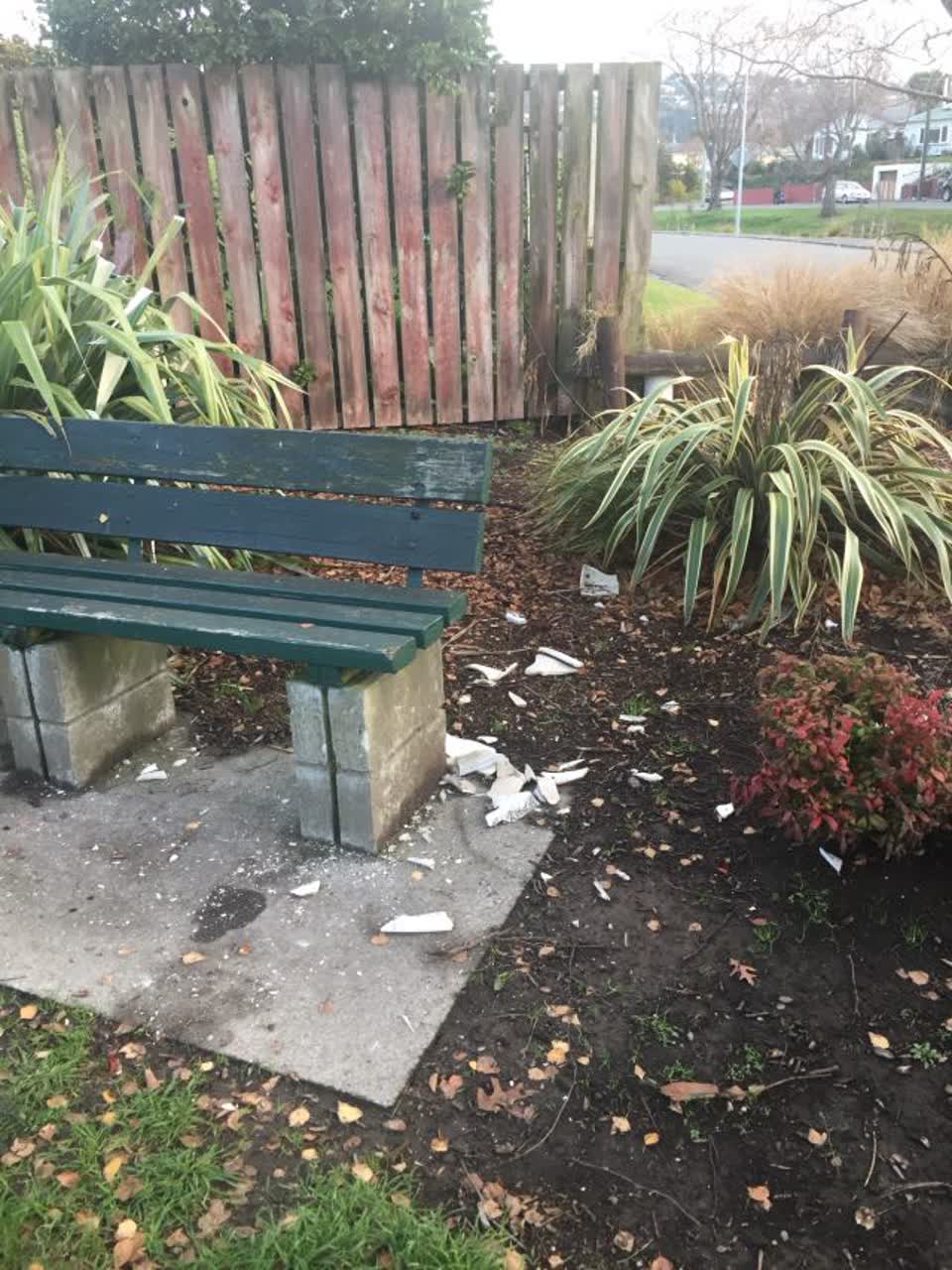 The photograph attached to this parks report