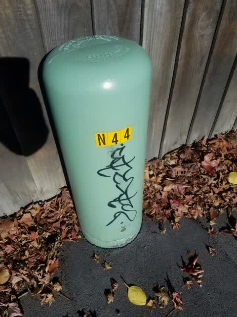 Graffiti, a report photo