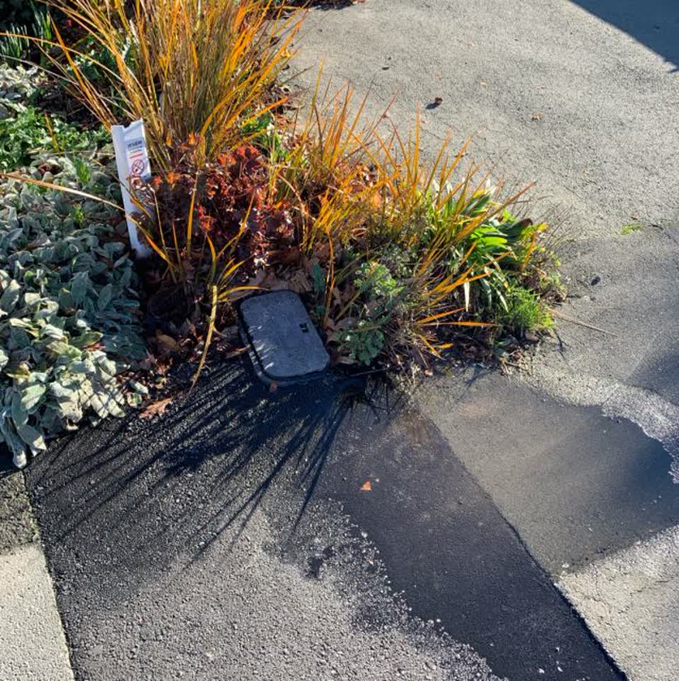 The photograph attached to this water supply report