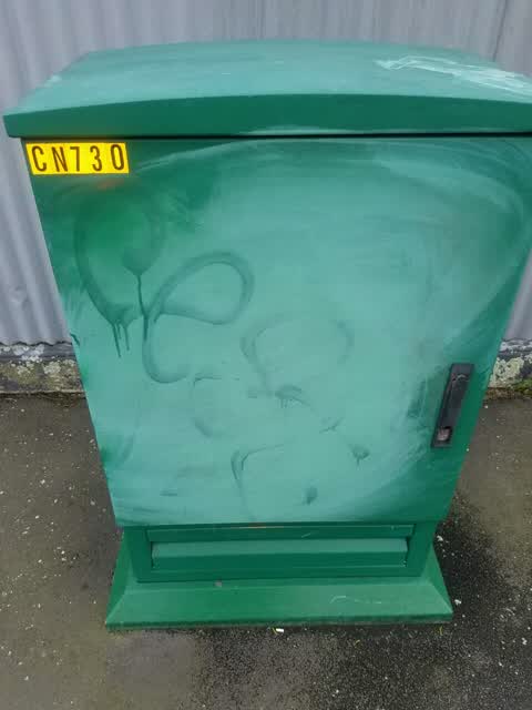 Graffiti, a report photo