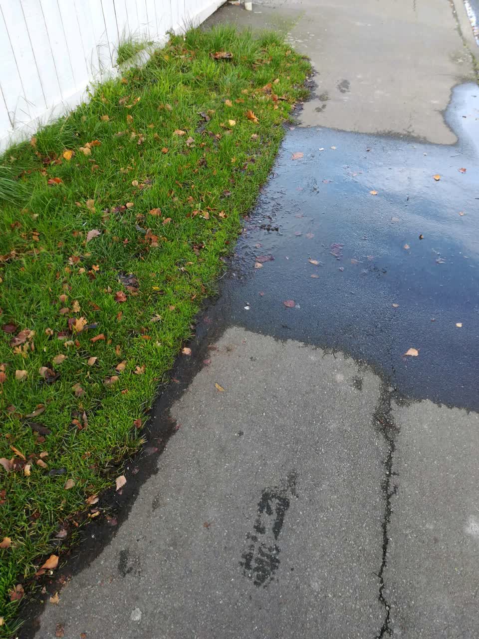 The photograph attached to this water supply report