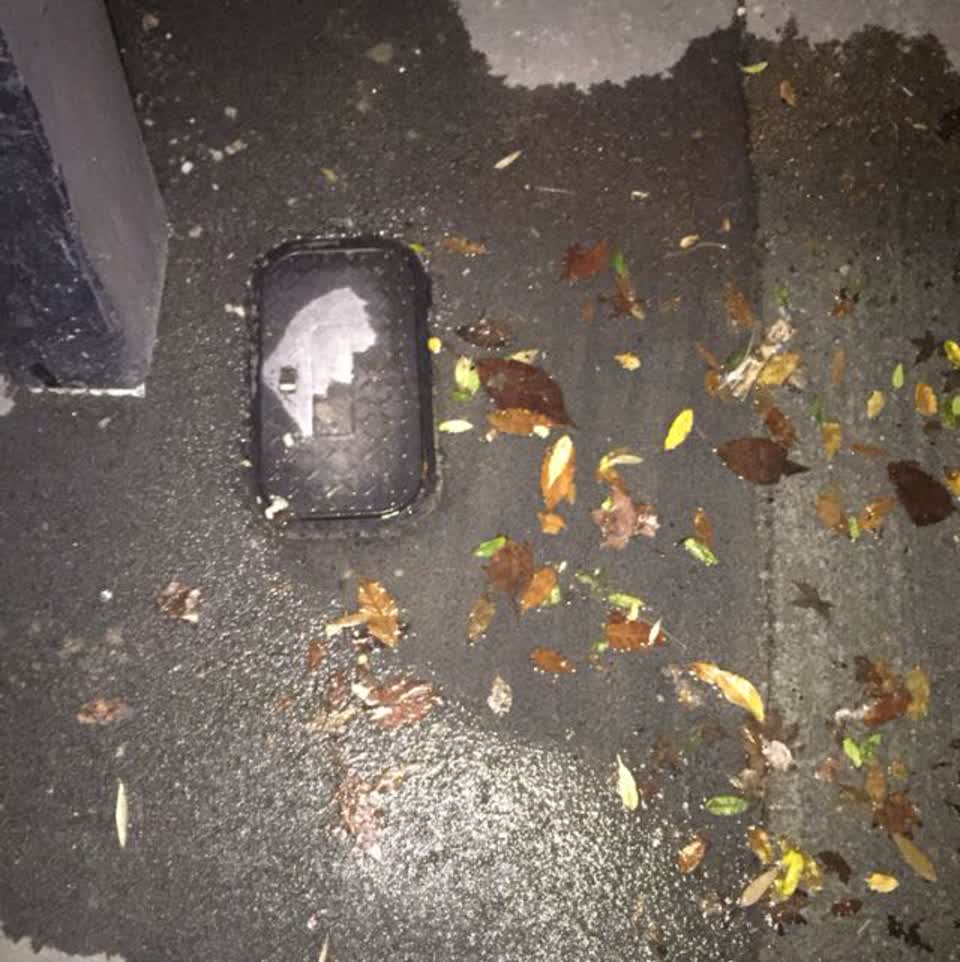 The photograph attached to this water supply report