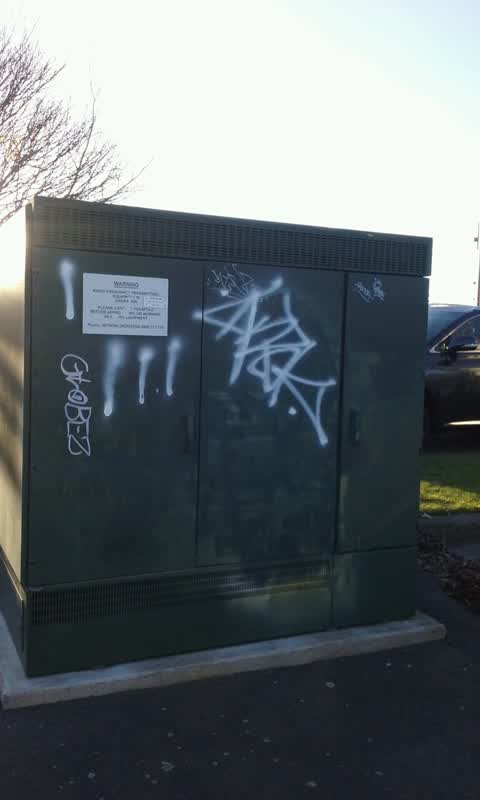 Graffiti, a report photo
