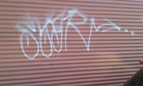 Graffiti, a report photo