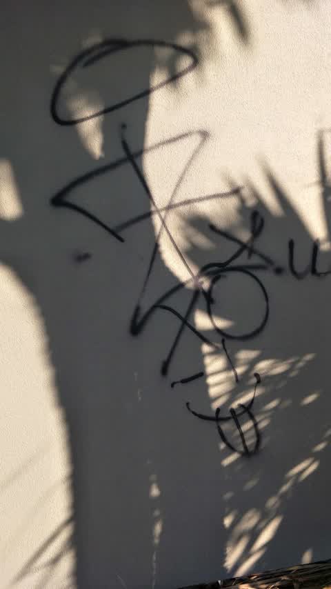 Graffiti, a report photo