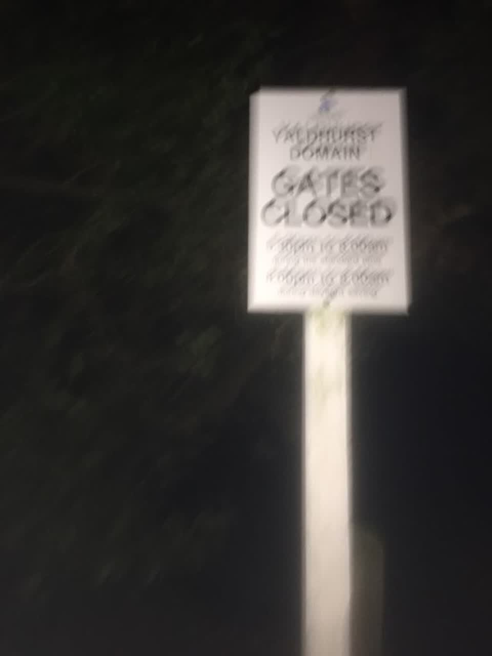 The photograph attached to this parks report