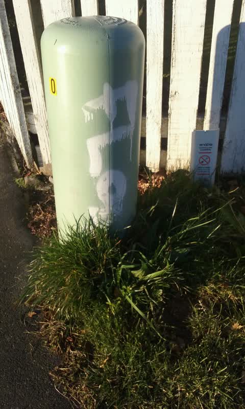 Graffiti, a report photo