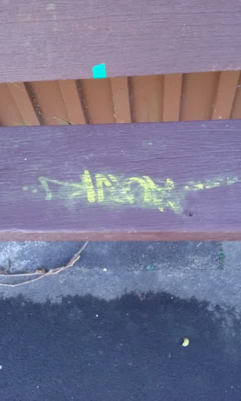 Graffiti, a report photo