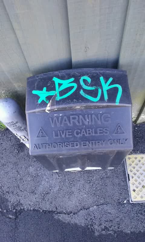 Graffiti, a report photo