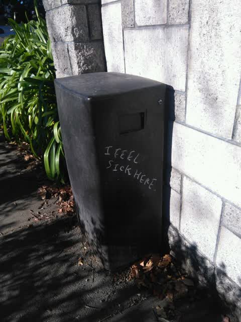 Graffiti, a report photo